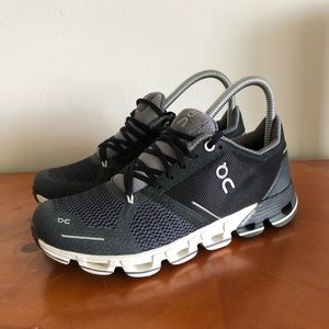 On Running Women’s Cloudflyer black running shoes